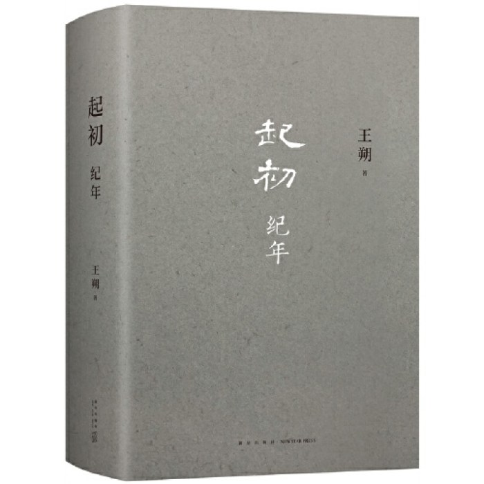 起初·纪年（王朔新书，埋头十五年压卷之作！中国当代小说新高度）