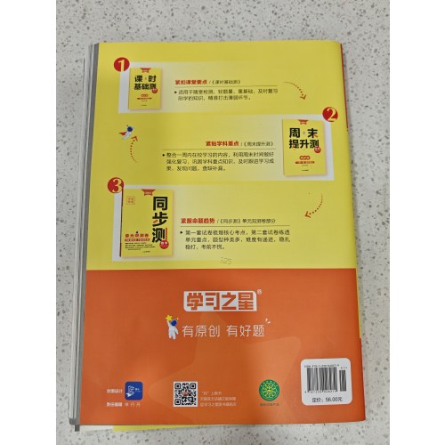 学习之星 中考快递 同步测 数学 九年级全一册