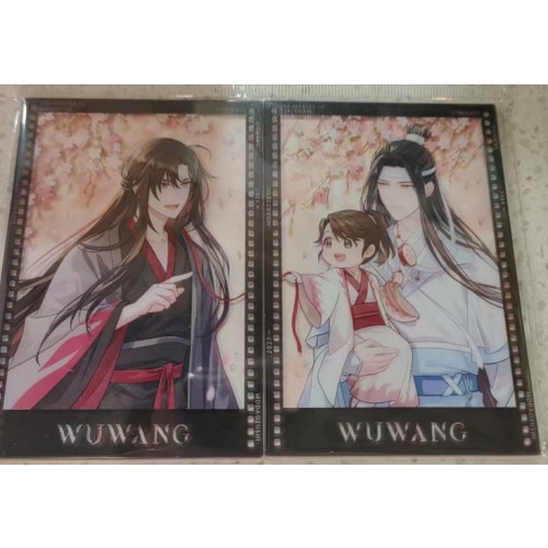 吧唧-马口铁徽章-无忘-花映款-透卡组合