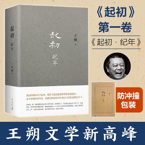 起初·纪年（王朔新书，埋头十五年压卷之作！中国当代小说新高度）
