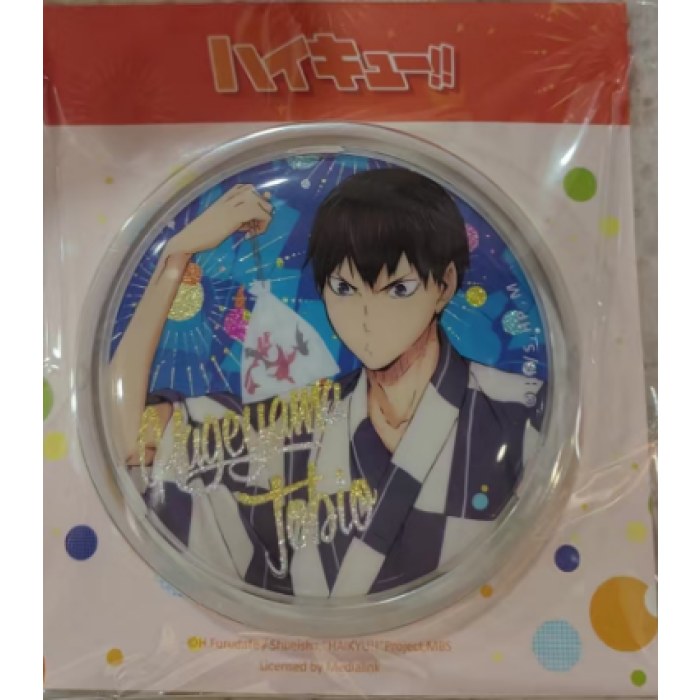 吧唧-马口铁徽章-排球少年烟火大会系列徽章影山飞雄款