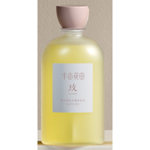 半亩花田精油香氛水感沐浴油（空谷玫瑰）400g