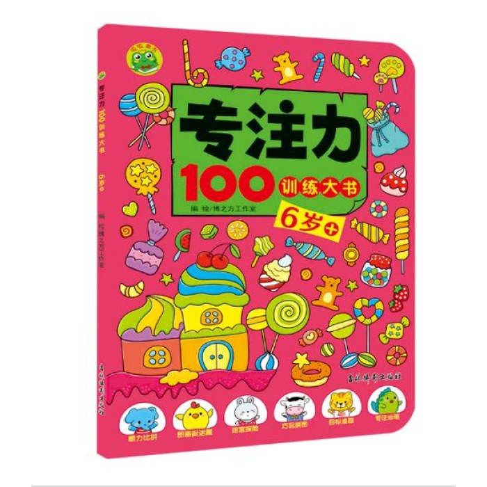 专注力100训练大书 6岁+