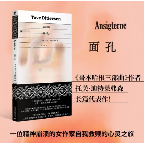 面孔（《哥本哈根三部曲》作者托芙·迪特莱弗森长篇代表作，理智地描摹疯狂，疏离地评估澎湃的情感：一位精神崩溃的女作家自我救赎的心灵之