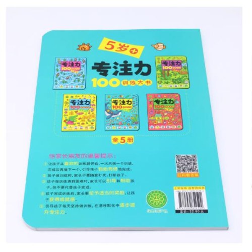 专注力100训练大书 5岁+