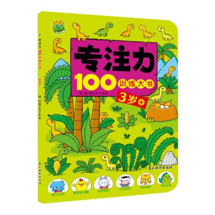 专注力100训练大书 3岁+