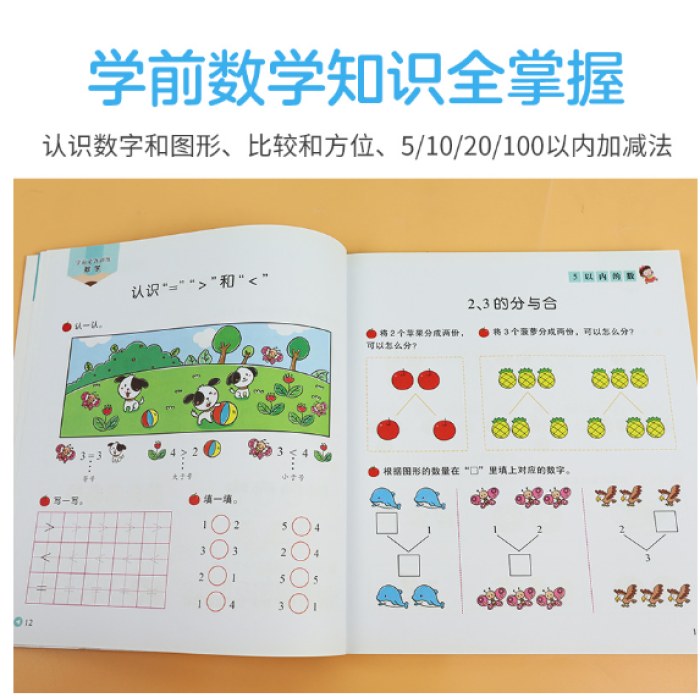 学前训练数学幼小衔接