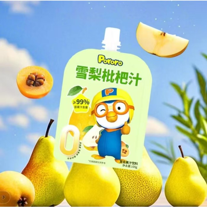 PORORO啵乐乐果汁