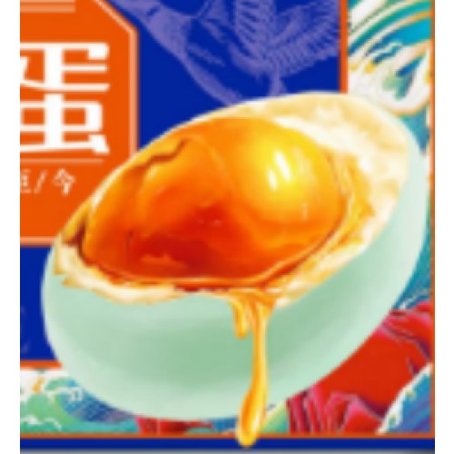 三胖蛋爆油海鸭蛋1020g，20枚/盒
