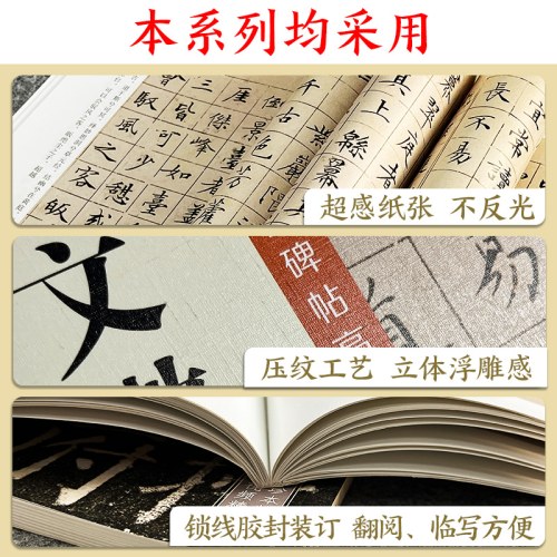 墨点字帖：中国碑帖高清彩色精印解析本-智永真书千字文