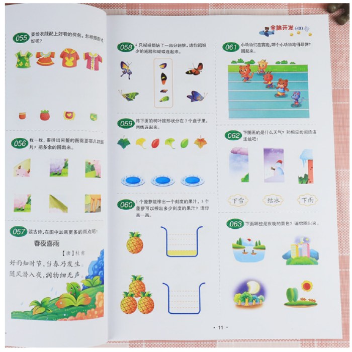 全脑开发600题5岁