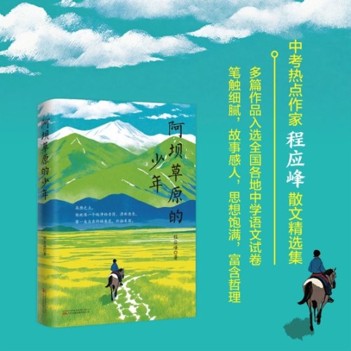 阿坝草原的少年