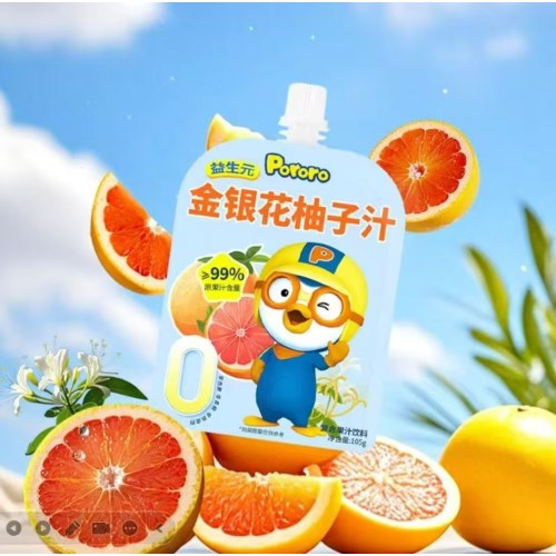 PORORO啵乐乐果汁