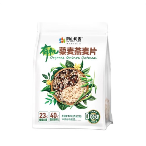 阴山优麦有机藜麦燕麦片420克（内含15包）*3袋