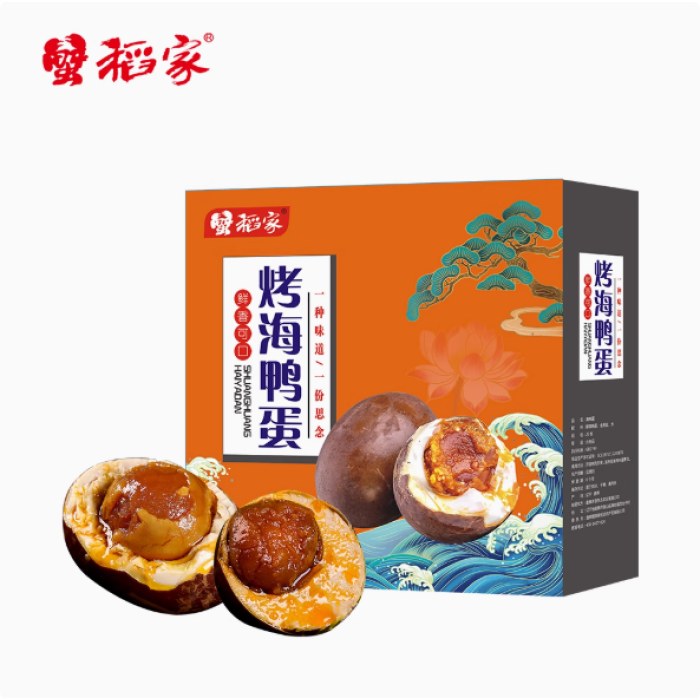 蟹稻家烤鸭蛋礼盒