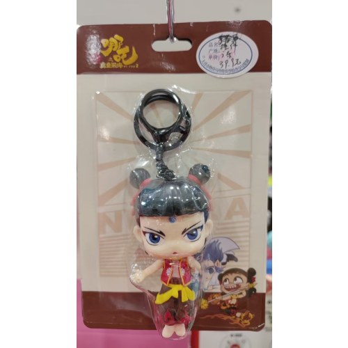 《哪吒之魔童闹海》系列钥匙扣哪吒款*1+帆布包*1