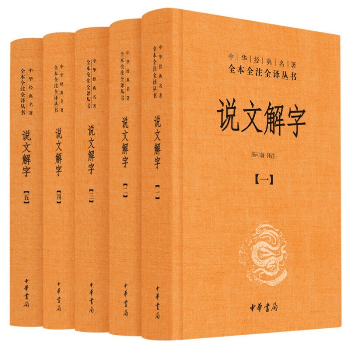 说文解字（全5册·中华经典名著全本全注全译丛书-三全本）