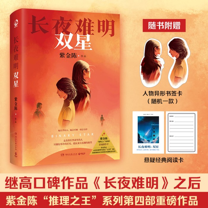 长夜难明：双星（著名悬疑推理小说作家紫金陈2024全新力作，“推理之王”系列第四部重磅作品）