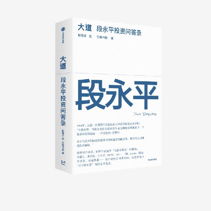 大道：段永平投资问答录