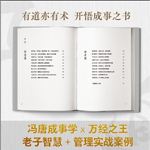 正道（走正道成大事！冯唐讲透《道德经》成事智慧，赠思维导图）