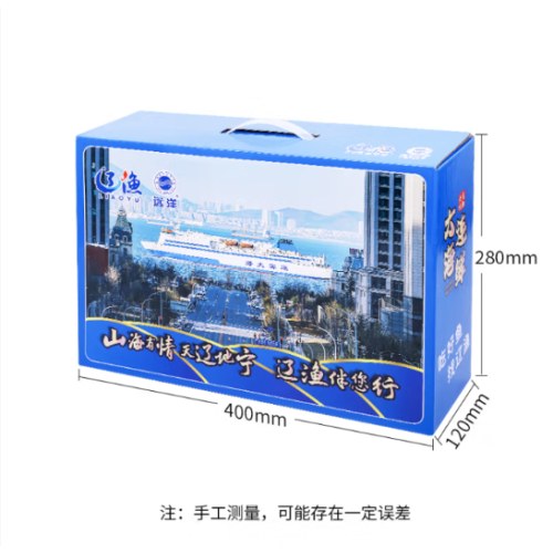 远洋 港东五街大连特产送礼礼盒约2.3斤烤鱼片鱿鱼条金枪黄鱼酥