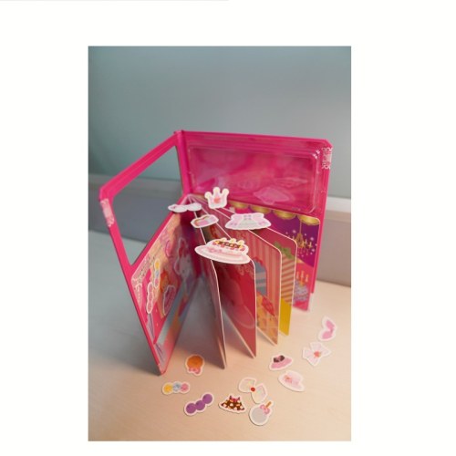 Hello Kitty磁力贴绘本.今天我来点餐