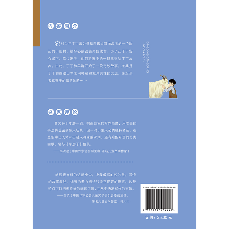 全国优秀儿童文学奖·大奖书系·丁丁当当·盲羊