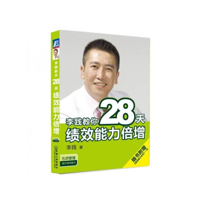 李践教你28天绩效能力倍增
