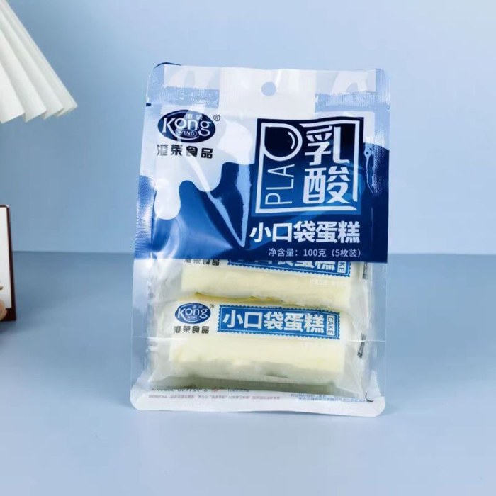 港荣100g乳酸小口袋蛋糕