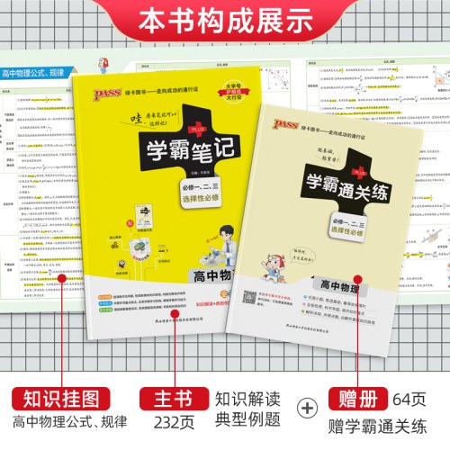 (2026)学霸笔记4：高中物理（必修一、二、三）（选择性必修）（全彩版）（新教材新高考）