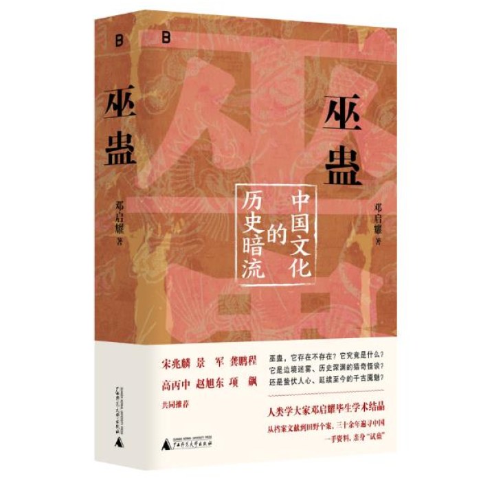 巫蛊：中国文化的历史暗流（穿透千年迷雾，一次颠覆认知的解谜之旅，人类学名家邓启耀代表作）