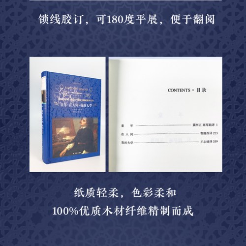经典译林：童年·在人间·我的大学