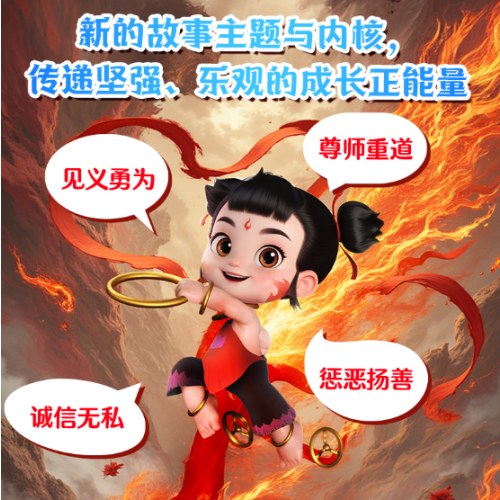 哪吒拜师-少年英雄小哪吒.连环画故事(第1辑)