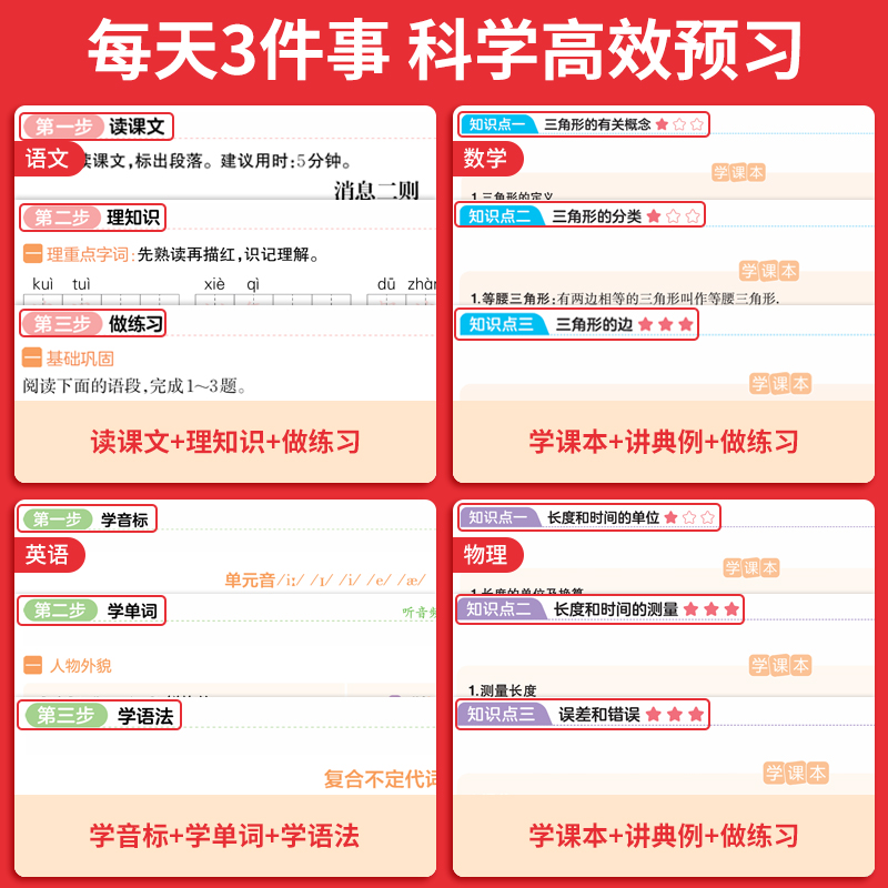 2026一本·预备新初二小四门(史地生政)