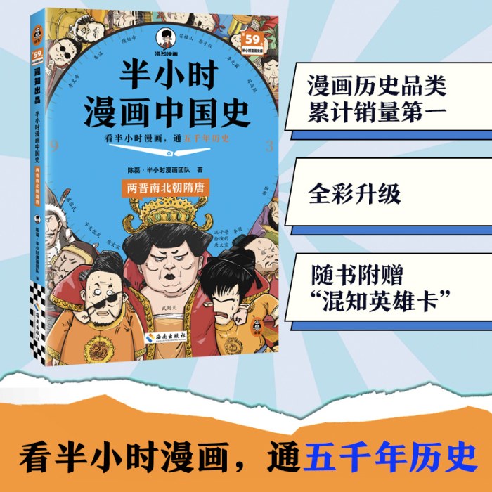 半小时漫画中国史：两晋南北朝隋唐