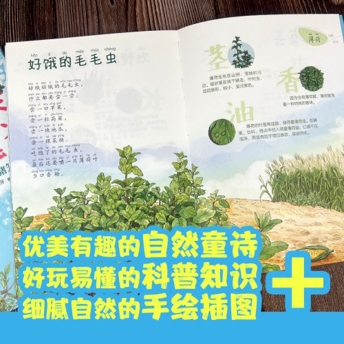 大自然童诗绘本:想上学的猪笼草