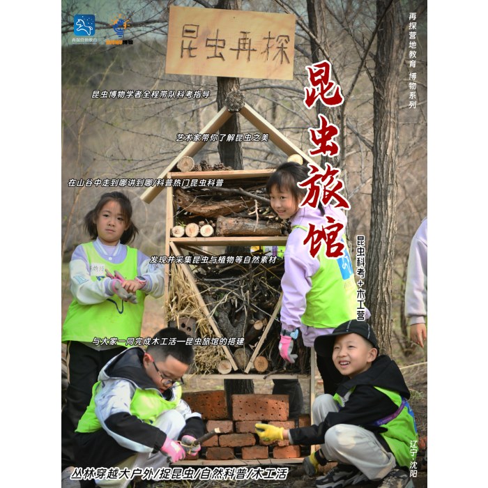 【自然探索】昆虫旅馆科考+木工