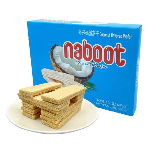 丽芝士106g椰子味威化饼干