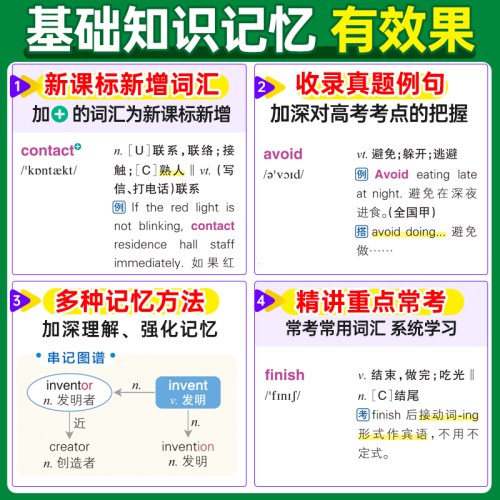 2026-9图解速记·高中英语词汇(乱序版)(第13次修订)