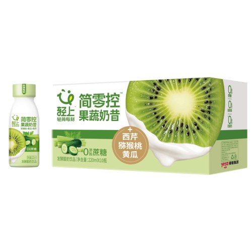 轻上简零控果蔬奶昔