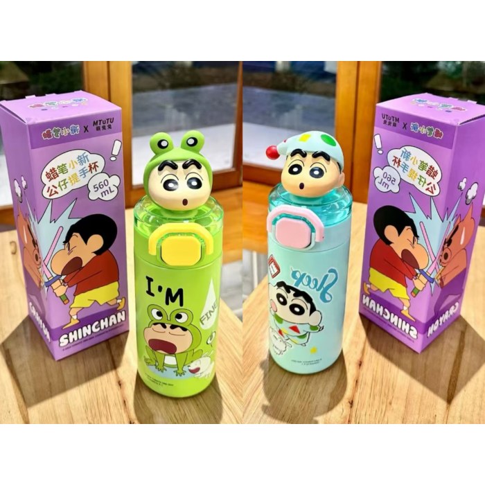SC10049蜡笔小新公仔提手保温杯560ml