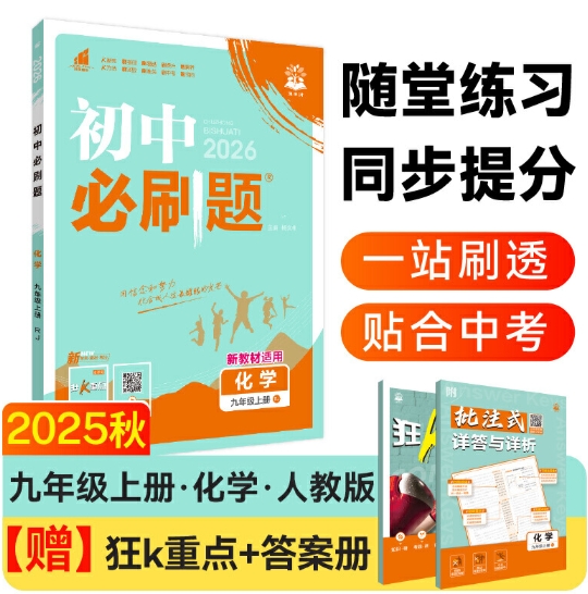 2025版秋初中必刷题--9年级化学（人教版）上册