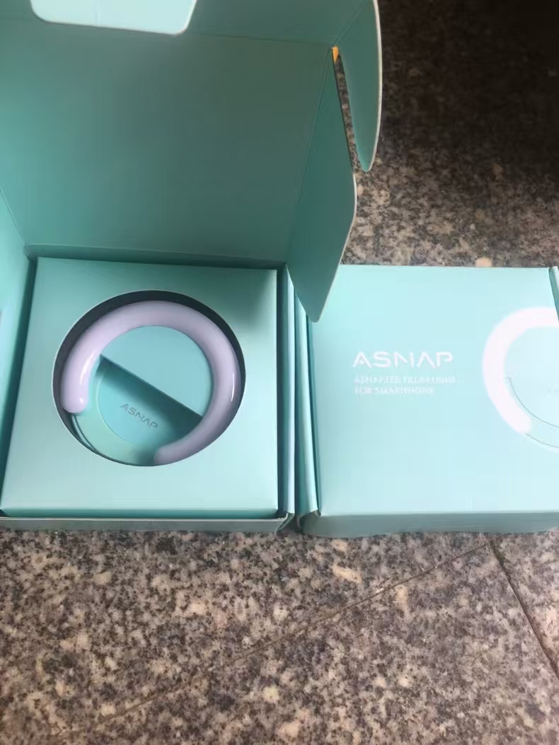 ASNAP爱拍-手机补光机粉