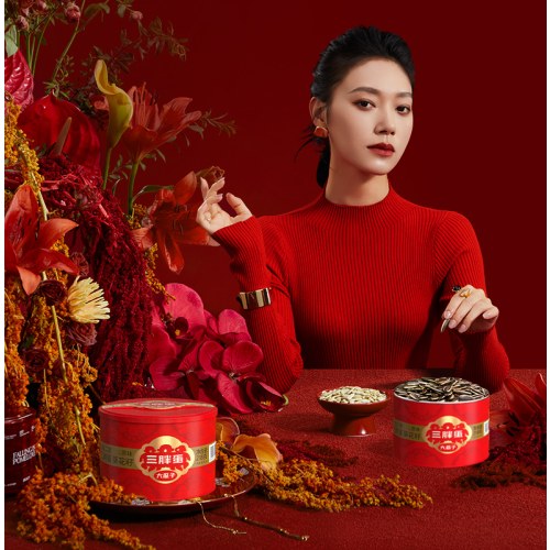 三胖蛋美满时嗑组合款礼盒/////原味218g*6罐/盒