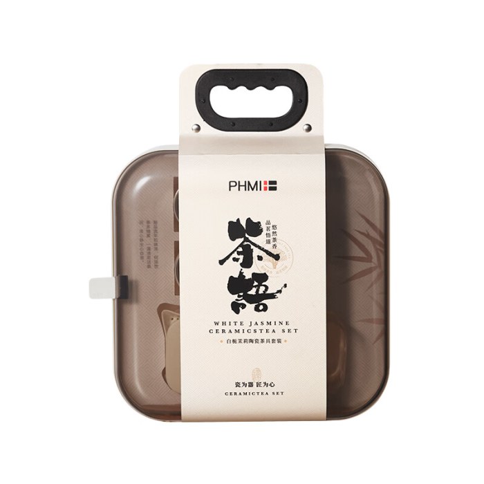 菲米生活白栀茉莉 陶瓷茶具套装FM-TZ2401