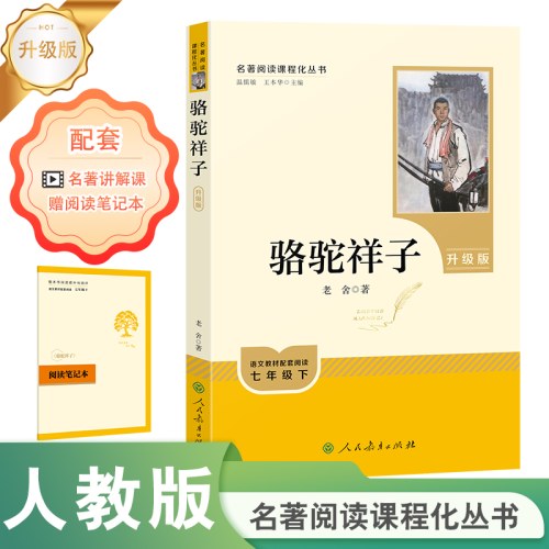 （网禁）25智慧熊人教正反书下骆驼祥子（新）