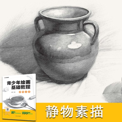墨点美术：青少年绘画基础教程·静物素描