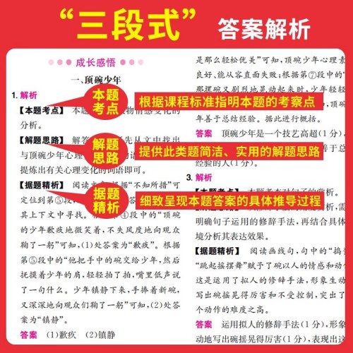2026一本初中语文阅读训练五合一