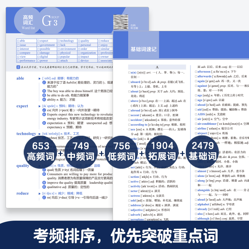 单词密码：词根＋词缀巧记四级高分词汇（赠朗读音频）