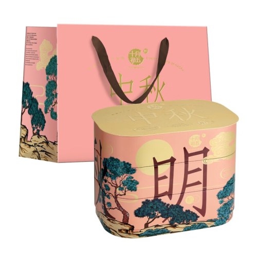 十月初五中秋明月礼盒 (铁盒) 1430g